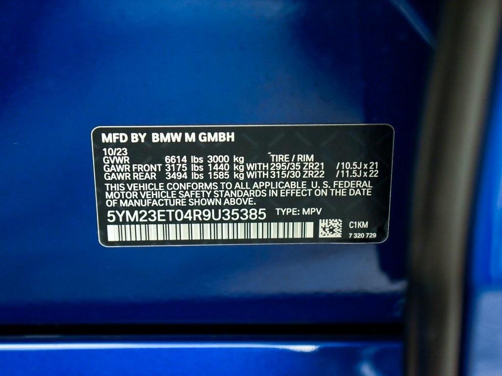 used 2024 BMW X6 M car, priced at $111,590