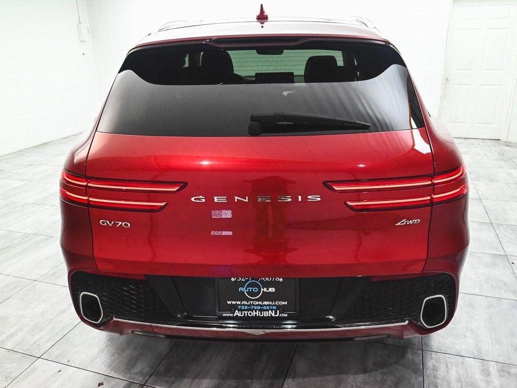 used 2022 Genesis GV70 car, priced at $25,995