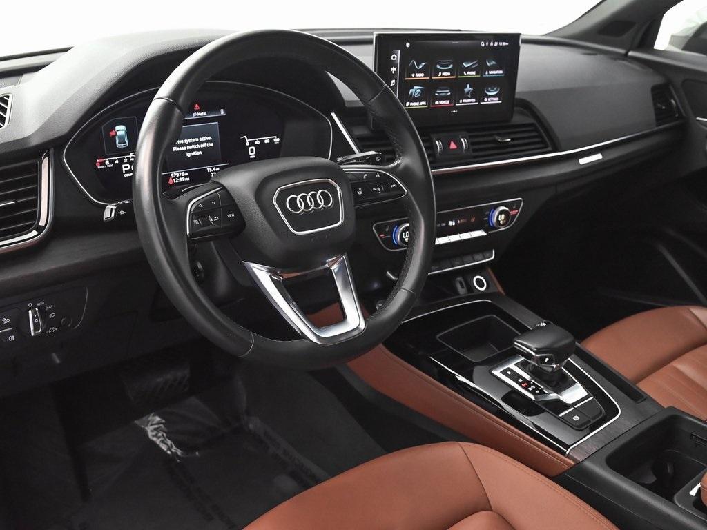 used 2022 Audi Q5 car, priced at $24,390
