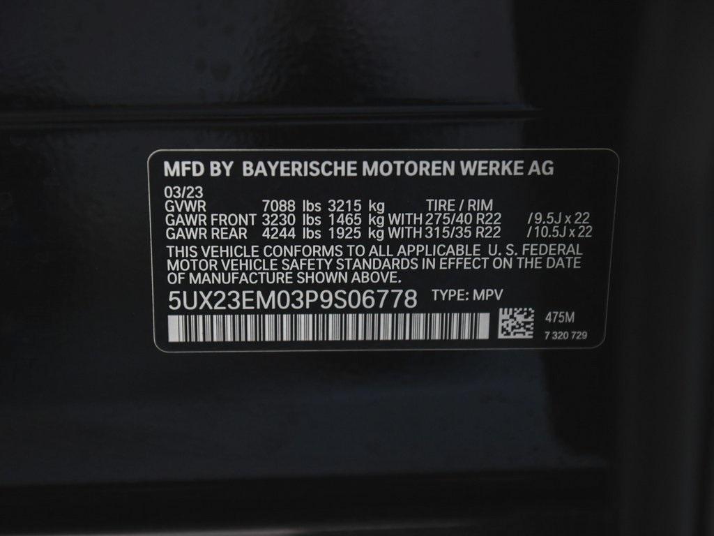 used 2023 BMW X7 car, priced at $60,995