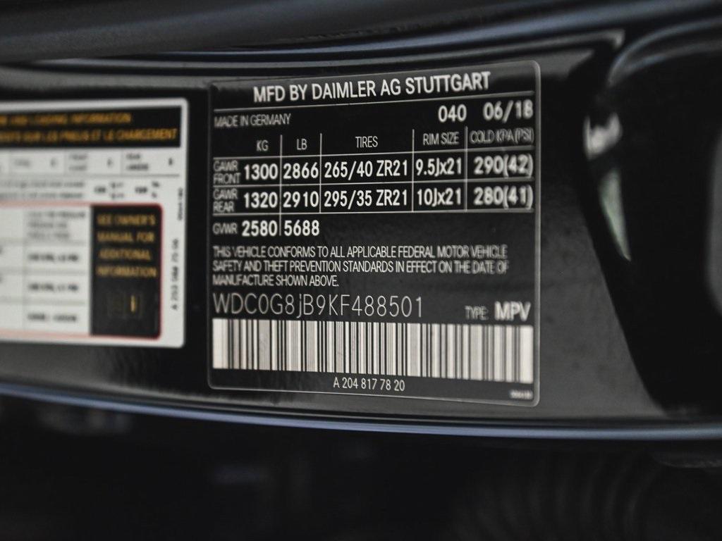 used 2019 Mercedes-Benz AMG GLC 63 car, priced at $22,995