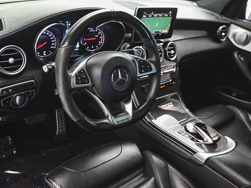 used 2019 Mercedes-Benz AMG GLC 63 car, priced at $22,995