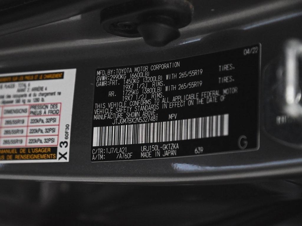 used 2022 Lexus GX 460 car, priced at $51,590