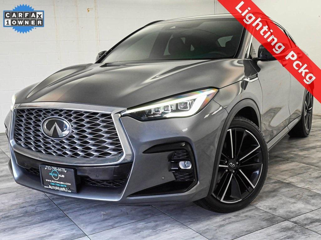 used 2022 INFINITI QX55 car, priced at $30,590
