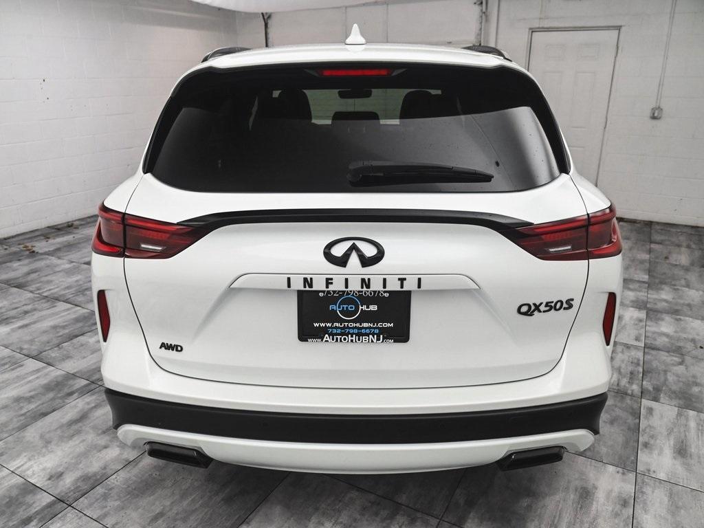 used 2024 INFINITI QX50 car, priced at $33,895