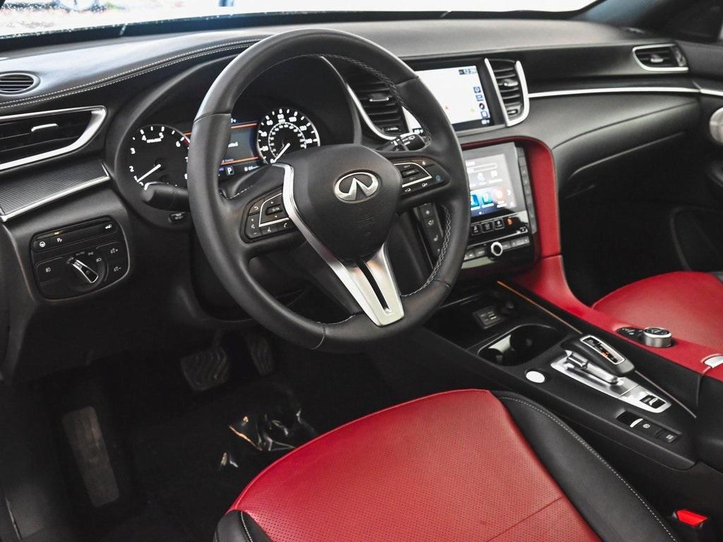 used 2024 INFINITI QX50 car, priced at $33,895