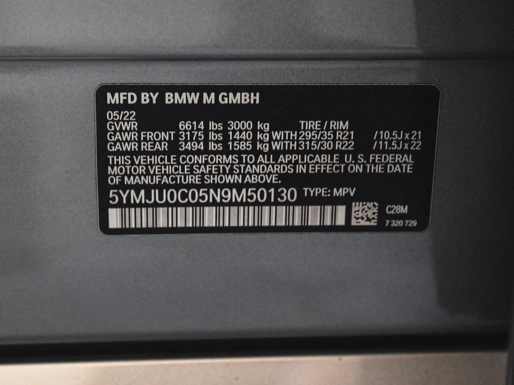 used 2022 BMW X5 M car, priced at $67,995