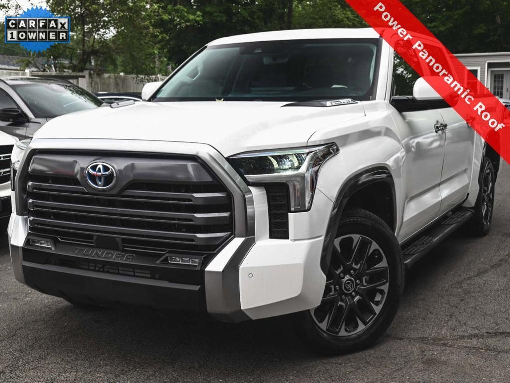 used 2022 Toyota Tundra Hybrid car, priced at $49,995