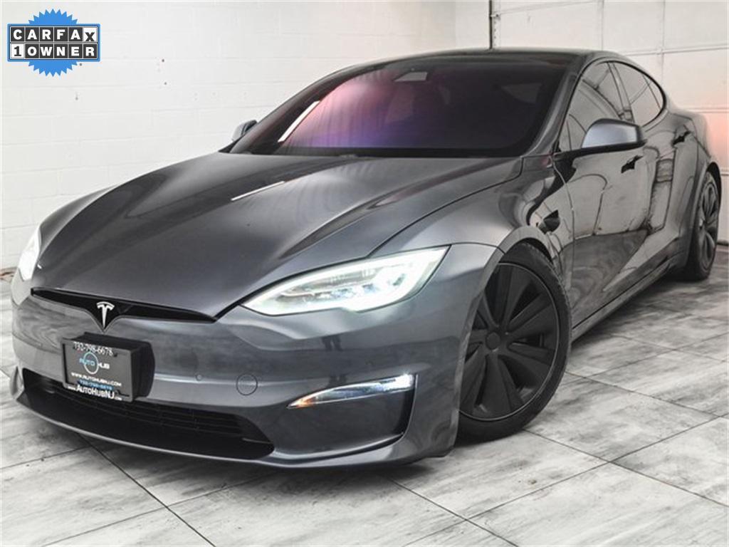 used 2021 Tesla Model S car, priced at $47,595