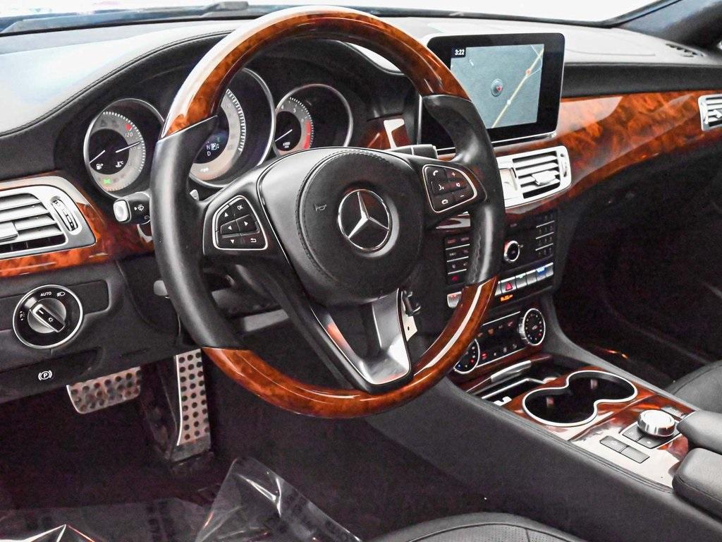 used 2015 Mercedes-Benz CLS-Class car, priced at $20,990