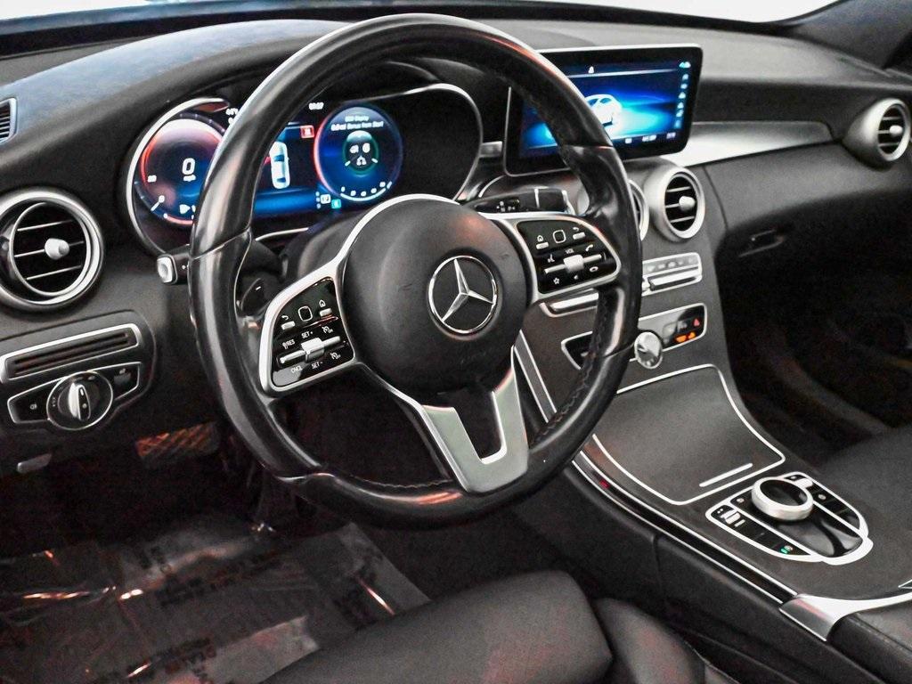 used 2021 Mercedes-Benz C-Class car, priced at $22,890