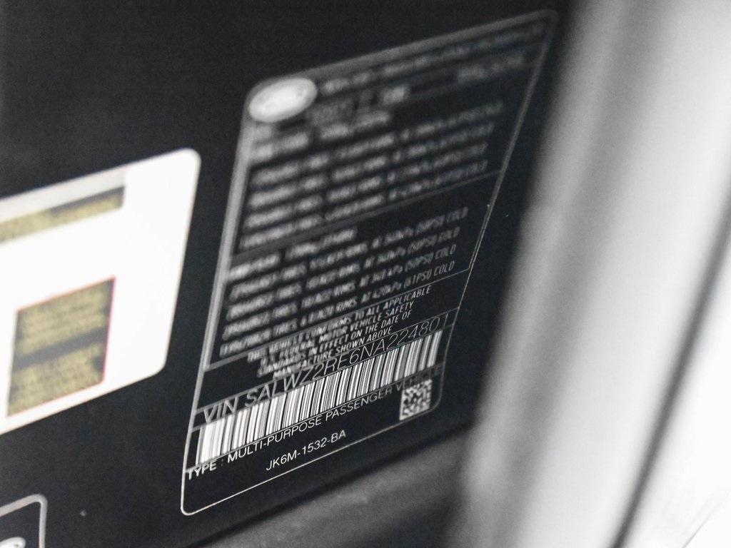 used 2022 Land Rover Range Rover car, priced at $65,995