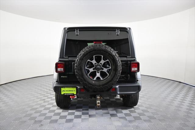 used 2022 Jeep Wrangler Unlimited car, priced at $36,599