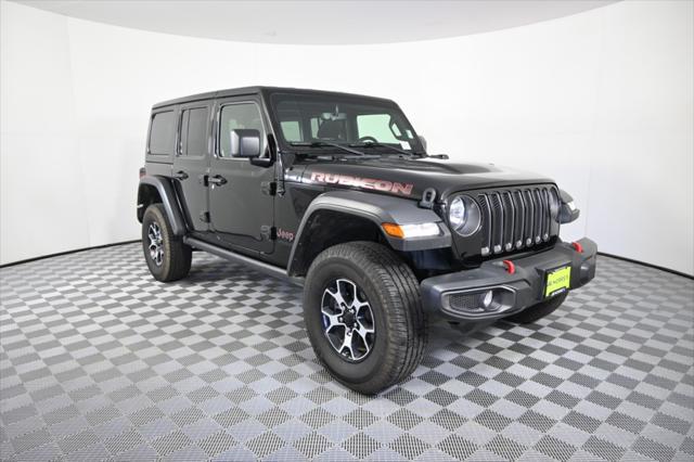 used 2022 Jeep Wrangler Unlimited car, priced at $36,599