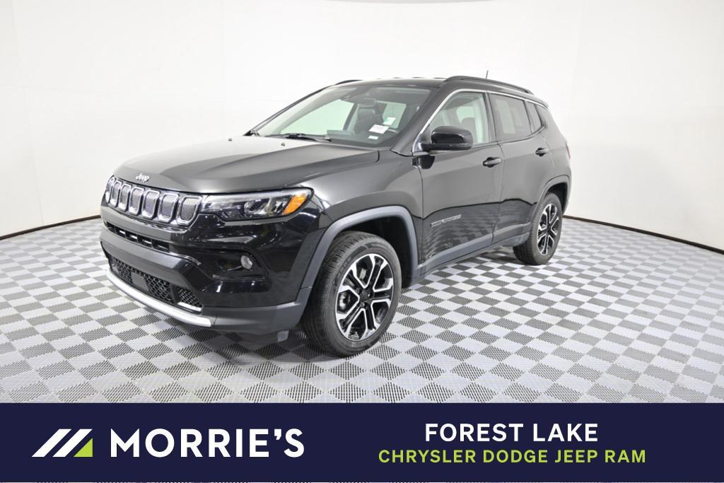 used 2022 Jeep Compass car, priced at $21,899