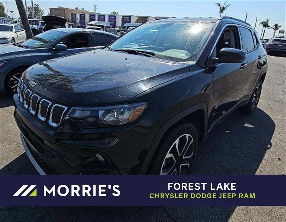 used 2022 Jeep Compass car, priced at $21,999