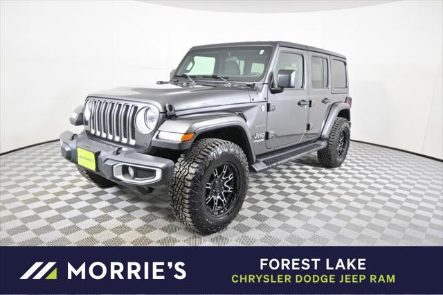 used 2021 Jeep Wrangler Unlimited car, priced at $33,490