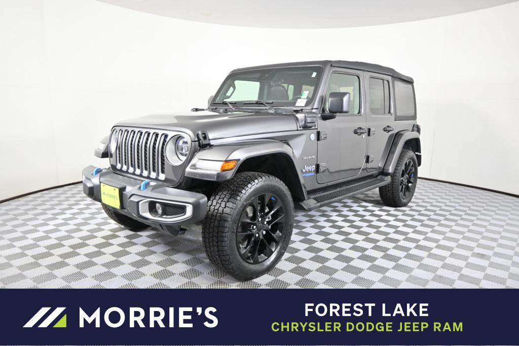 used 2022 Jeep Wrangler Unlimited 4xe car, priced at $31,690
