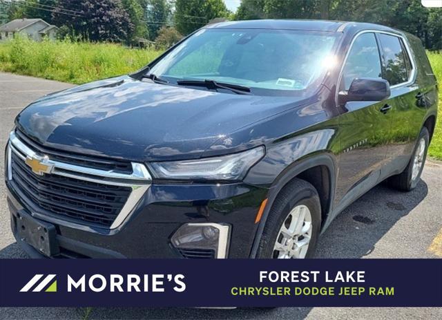 used 2022 Chevrolet Traverse car, priced at $27,999