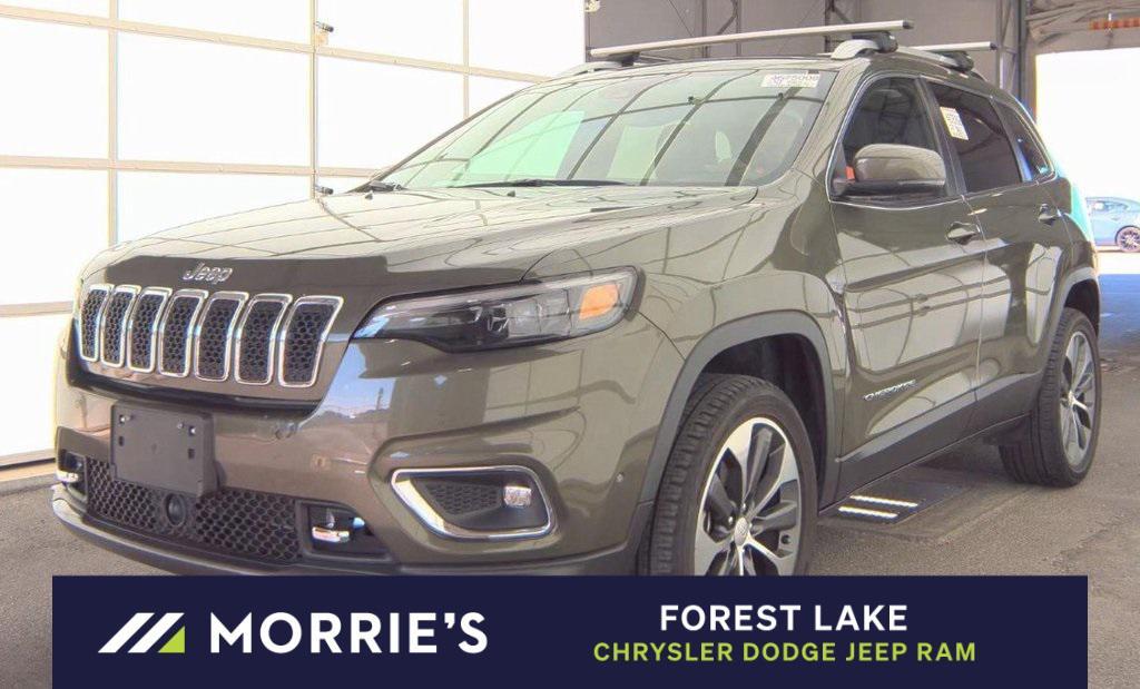 used 2021 Jeep Cherokee car, priced at $24,499