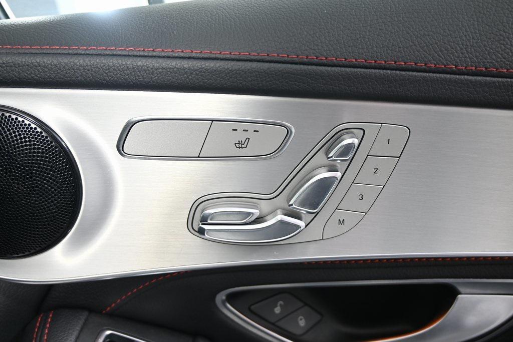 used 2017 Mercedes-Benz AMG GLC 43 car, priced at $21,490