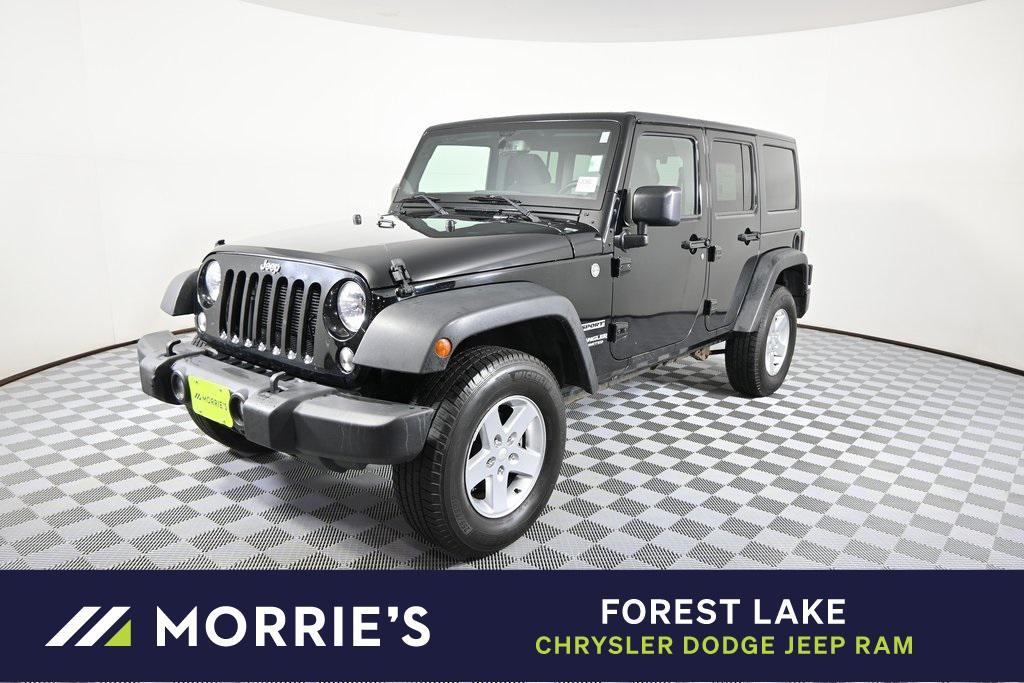 used 2015 Jeep Wrangler Unlimited car, priced at $15,490