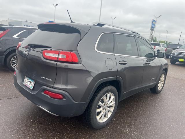 used 2015 Jeep Cherokee car, priced at $13,495