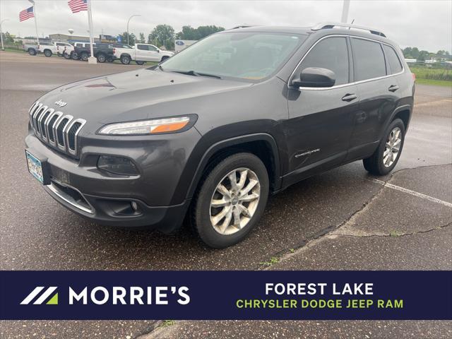 used 2015 Jeep Cherokee car, priced at $13,495