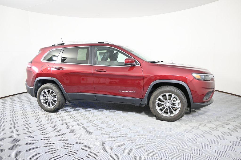 used 2021 Jeep Cherokee car, priced at $21,799