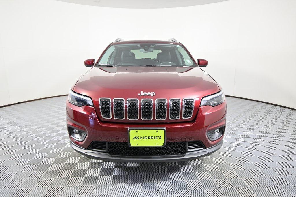 used 2021 Jeep Cherokee car, priced at $21,799