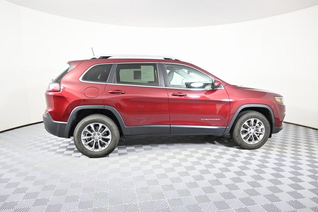 used 2021 Jeep Cherokee car, priced at $21,799