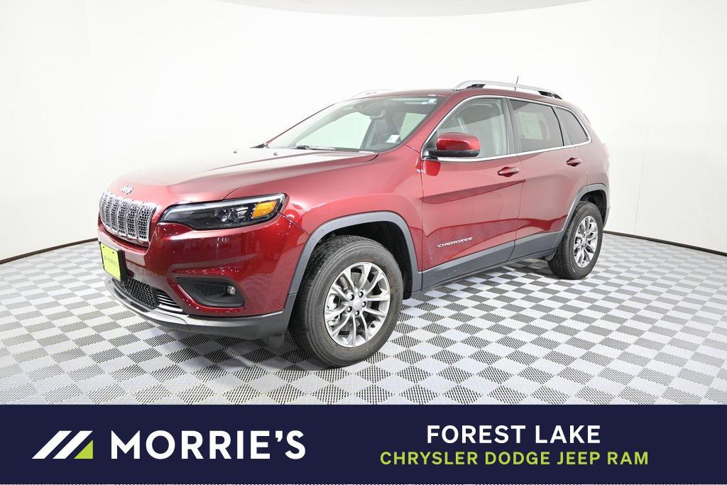 used 2021 Jeep Cherokee car, priced at $21,799