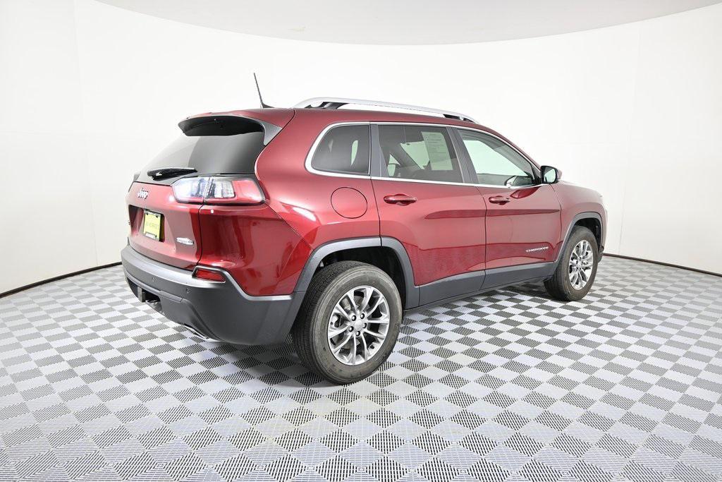 used 2021 Jeep Cherokee car, priced at $21,799