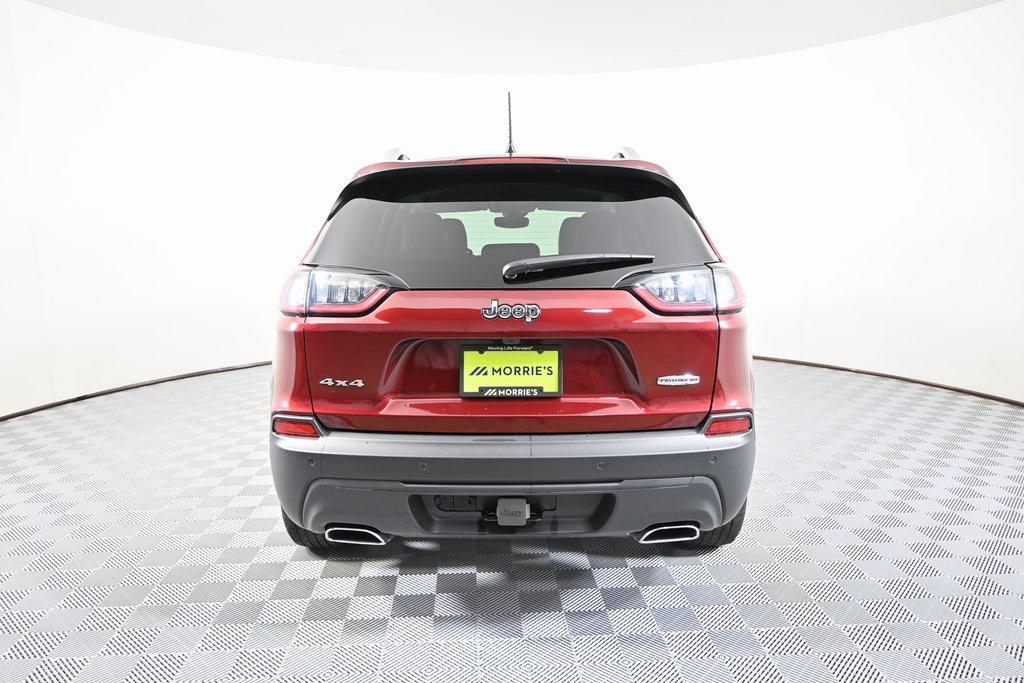 used 2021 Jeep Cherokee car, priced at $21,799