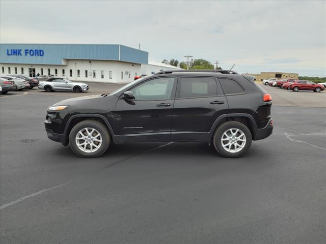 used 2017 Jeep Cherokee car, priced at $16,833