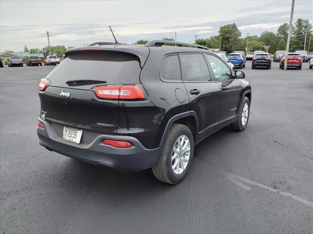 used 2017 Jeep Cherokee car, priced at $16,833