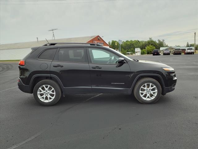used 2017 Jeep Cherokee car, priced at $16,833