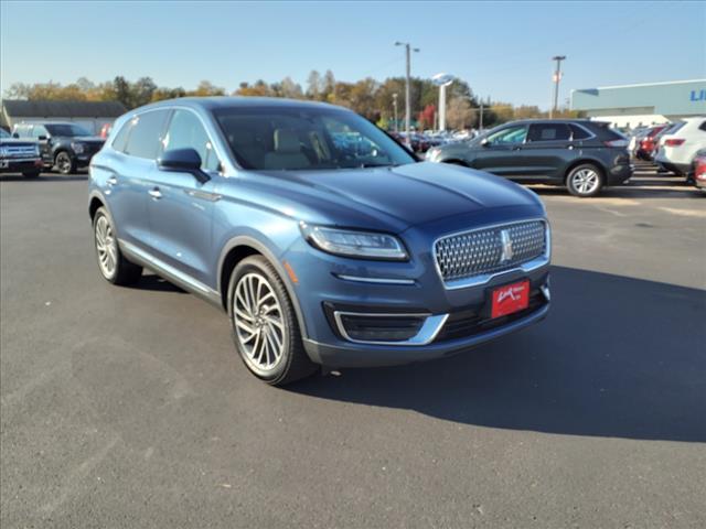 used 2019 Lincoln Nautilus car, priced at $24,421