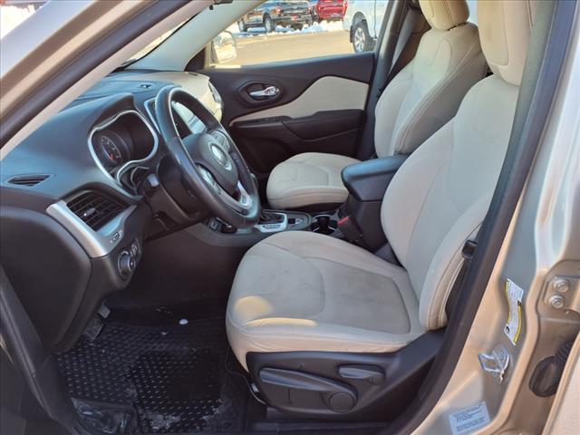 used 2015 Jeep Cherokee car, priced at $10,558