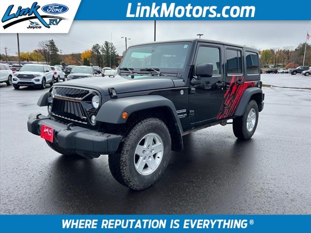 used 2014 Jeep Wrangler Unlimited car, priced at $23,842