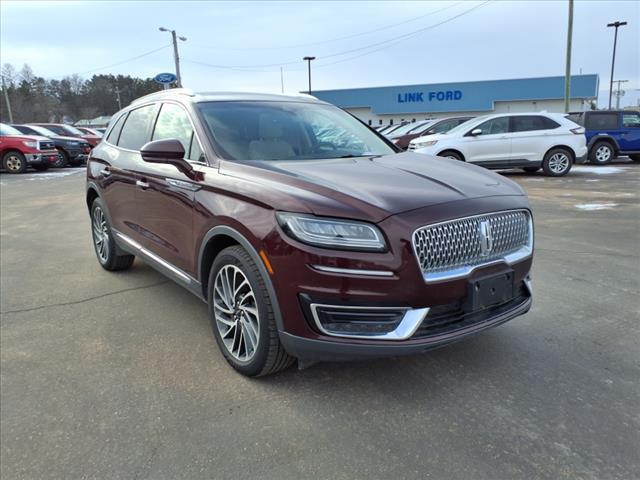 used 2019 Lincoln Nautilus car, priced at $27,430