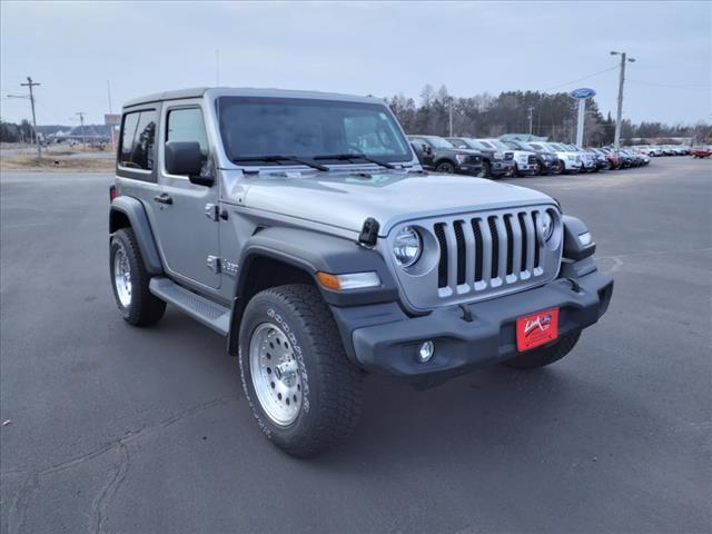 used 2019 Jeep Wrangler car, priced at $33,000