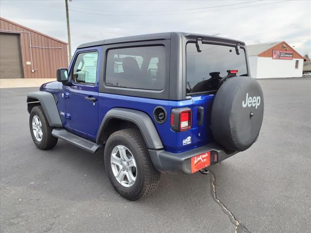 used 2020 Jeep Wrangler car, priced at $29,995