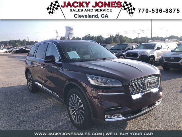 used 2021 Lincoln Aviator car, priced at $39,402