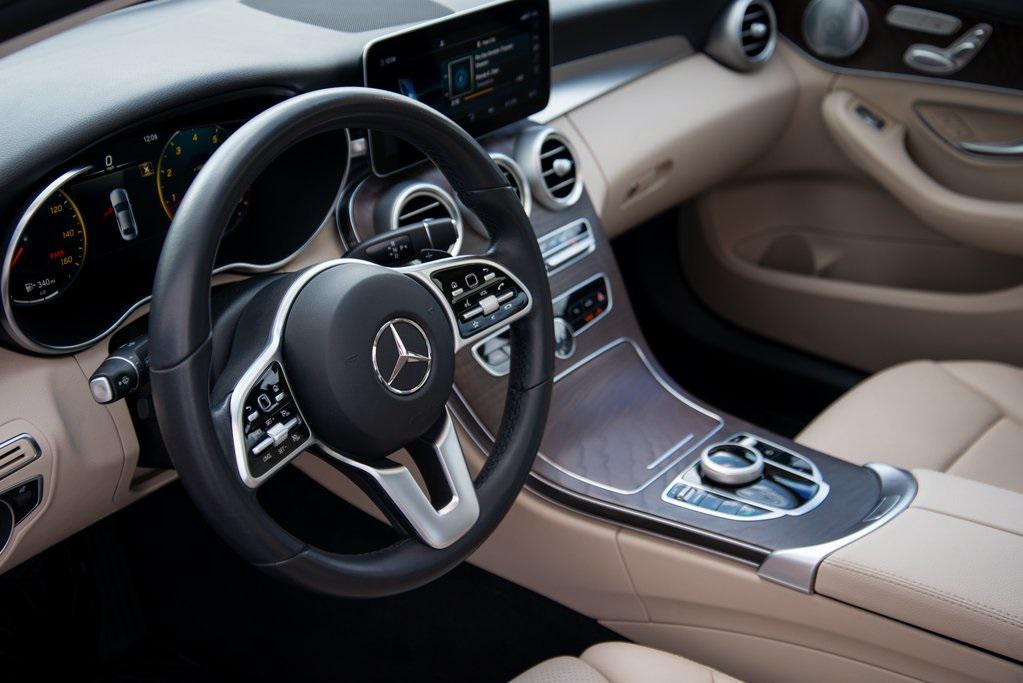 used 2021 Mercedes-Benz C-Class car, priced at $29,888