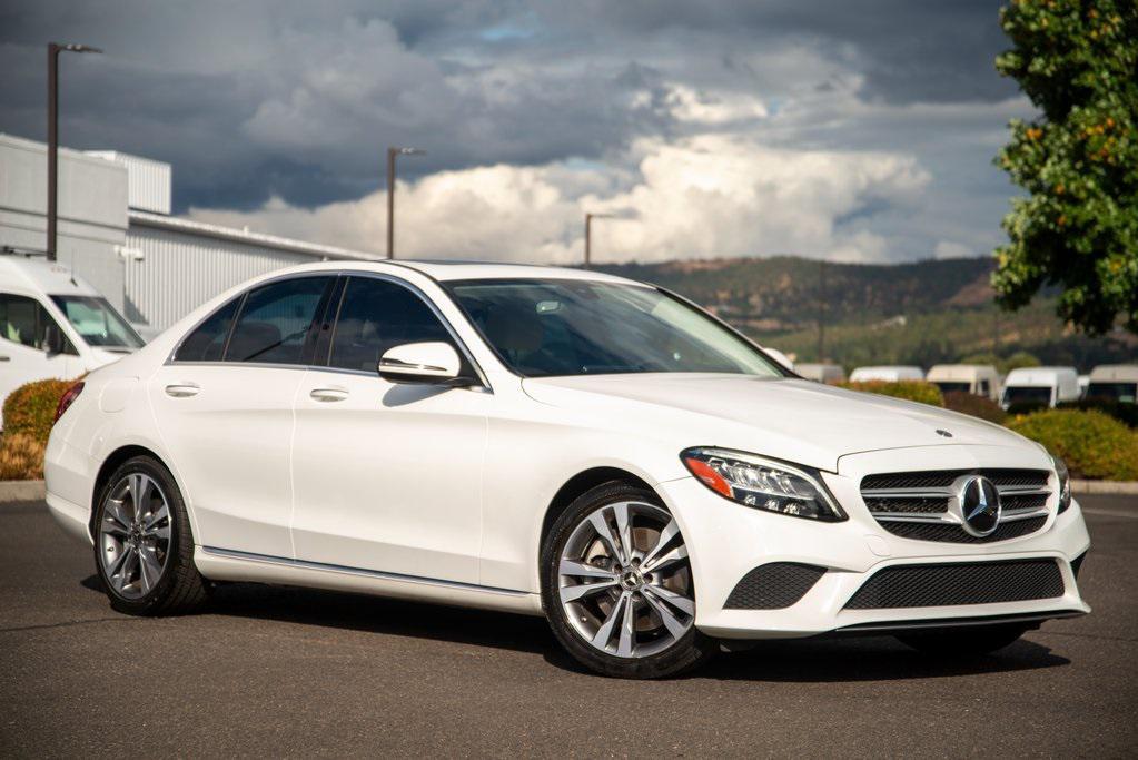 used 2021 Mercedes-Benz C-Class car, priced at $29,888