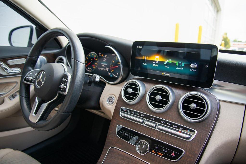 used 2021 Mercedes-Benz C-Class car, priced at $29,888