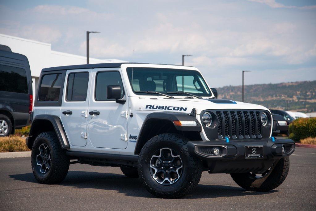 used 2022 Jeep Wrangler Unlimited 4xe car, priced at $36,683