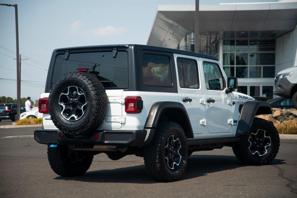 used 2022 Jeep Wrangler Unlimited 4xe car, priced at $36,683