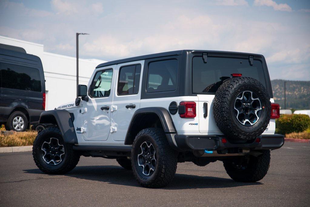 used 2022 Jeep Wrangler Unlimited 4xe car, priced at $36,683